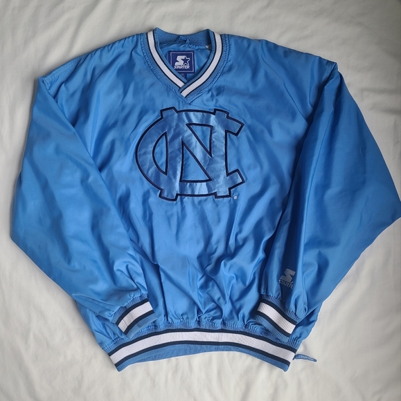 Starter Vintage UNC Tarheels Windbreaker Pullover - Picture 1 of 6